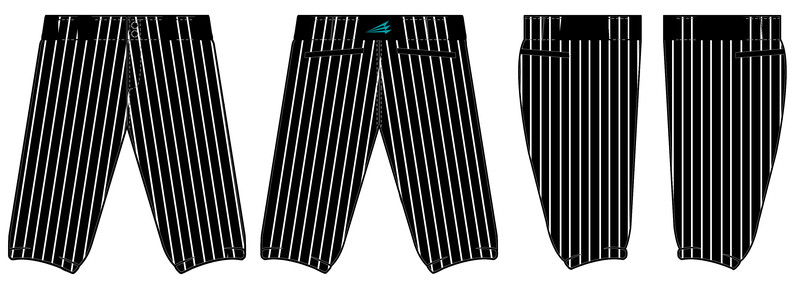Columbus Sharks Custom Knicker Baseball Pant #BP13B