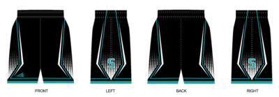 Columbus Sharks Custom Revolution Pocket Shorts #RV1