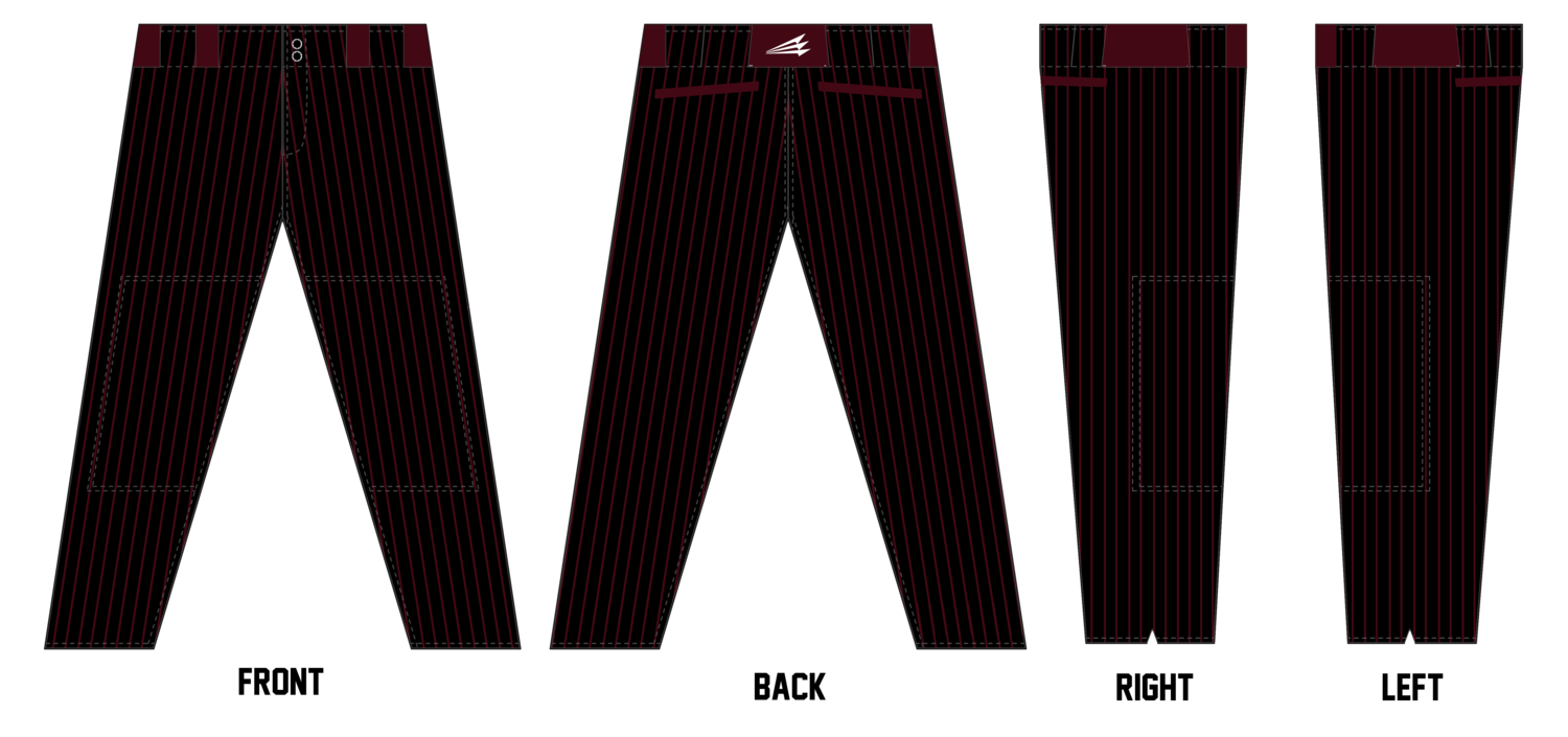 Valhalla Vikings Custom Long Relaxed Baseball Pant #BP16a