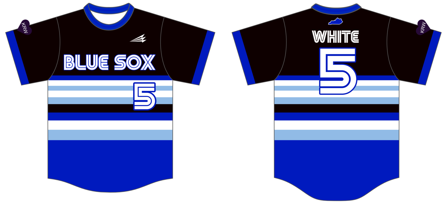 Kentuckiana Blue Sox Custom HexaFlex Baseball Jersey #J8C
