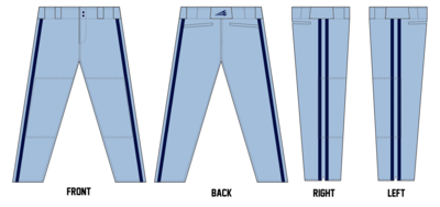 Old Hickory 16s Stacheman Elite Custom Long Baseball Pants #BP1A