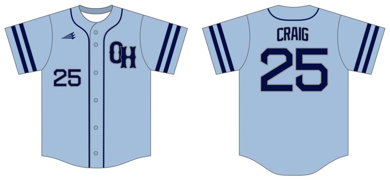 Old Hickory 16s Custom Nanodri Baseball Jersey #J1B