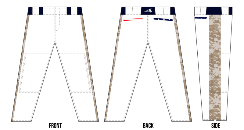 Lee Patriots Custom Long Relaxed Baseball Pant #BP1