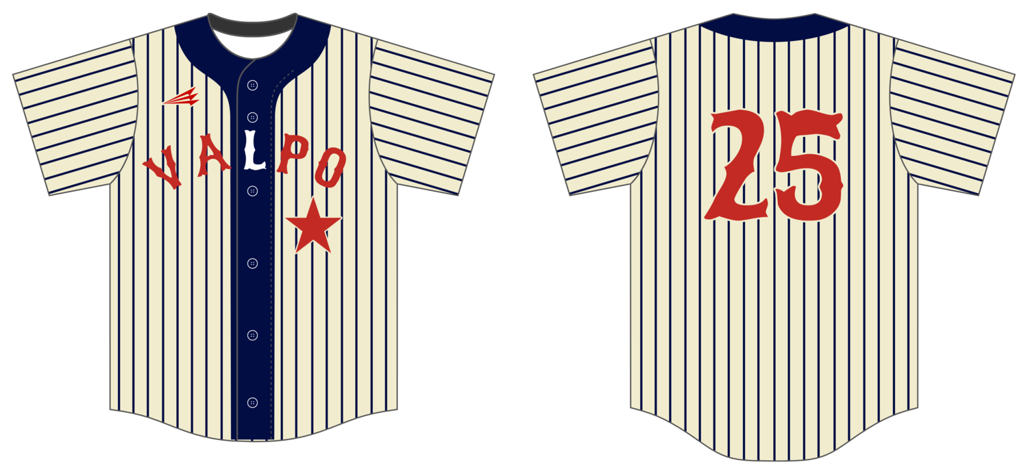 Valpo Stars Custom HexaFlex Baseball Jersey #J3