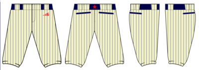 Valps Stars Custom Knicker Baseball Pant #BP1