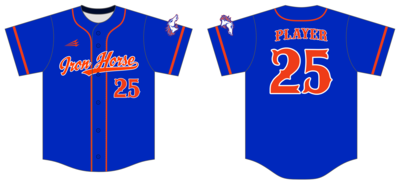 Iron Horse Mustangs Custom HexaFlex Baseball Jersey #J8B