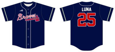 Hub City Braves Custom HexFlex Baseball Jersey #J2C