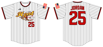 Incredible Heat Custom NanoDri Baseball Jersey #J3C