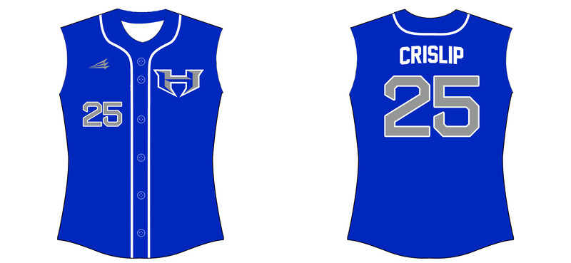 Hustle Softball (Crislip) Custom HexaFlex Softball Jersey #J1B