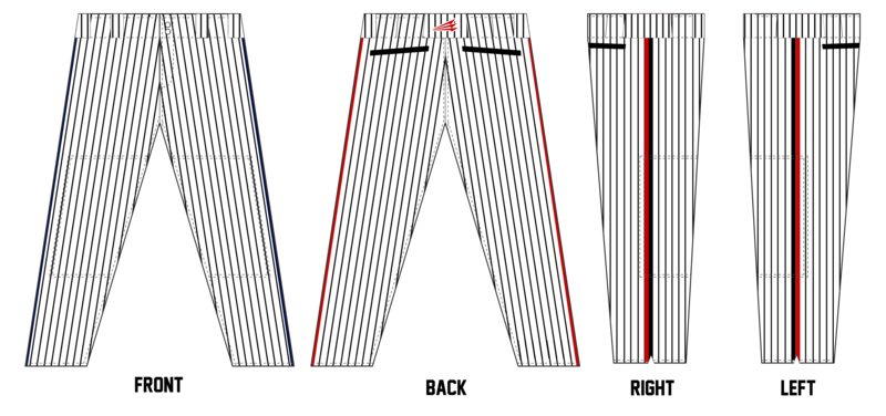 Incredible Heat Custom Long Relaxed Baseball Pant #BP3C