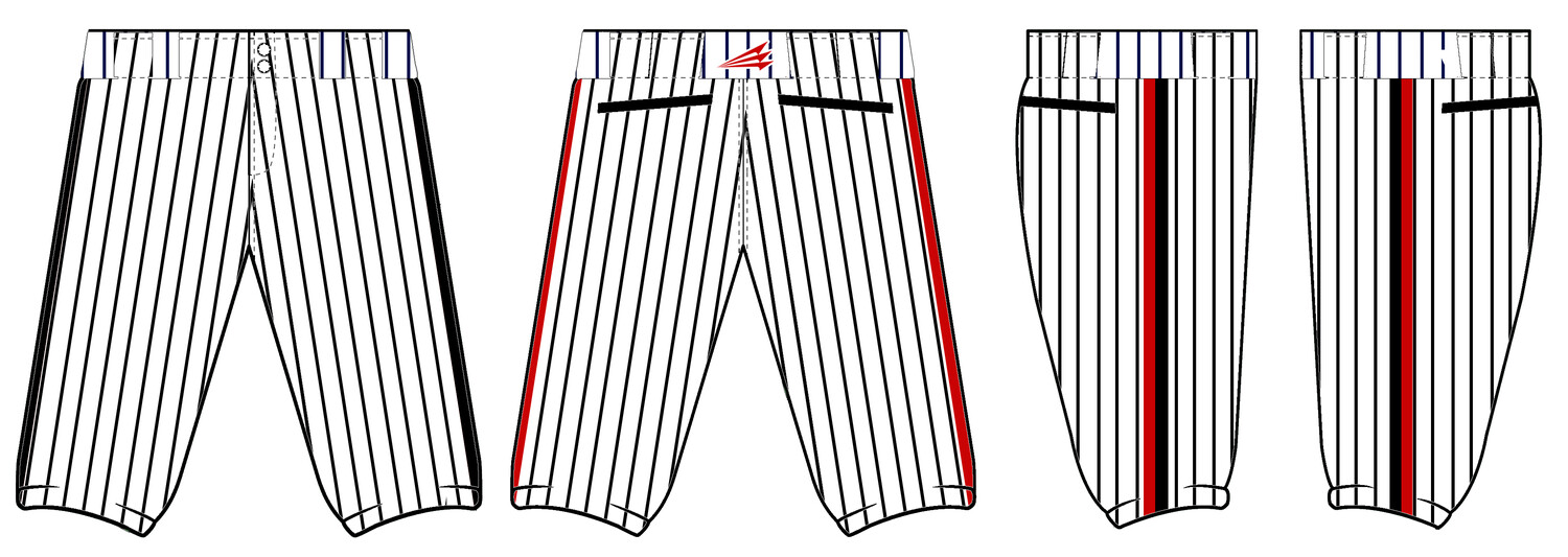 Incredible Heat Custom Knicker Baseball Pant #BP3B