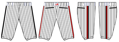 Incredible Heat Custom Knicker Baseball Pant #BP3B