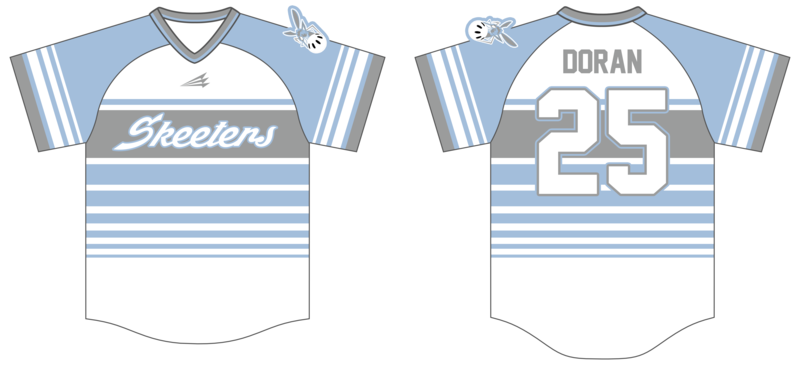 Glen Lee Skeeters Custom FABRIC Baseball Jersey #J1