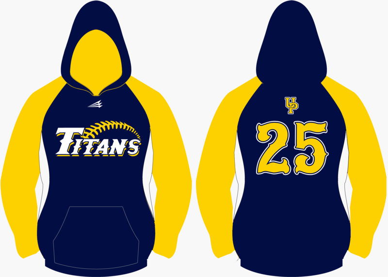 UP Titans Custom Vulcan Hoodie #VH1