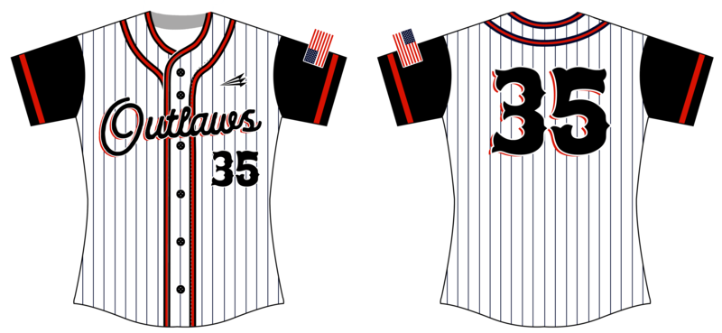 Dirty South Outlaws Custom HexaFlex Softball Jersey #J2