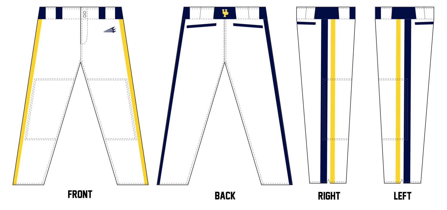 UP Titans Custom Long Relaxed Baseball Pant #BP1