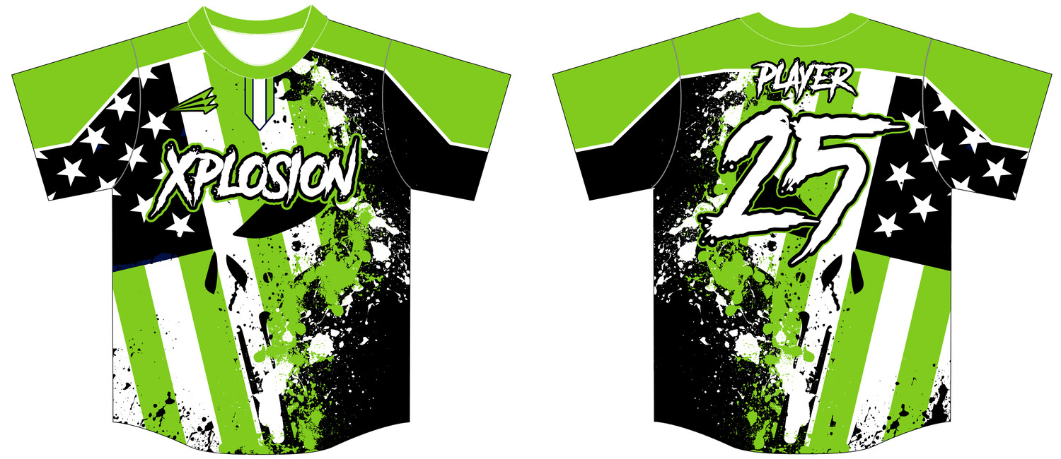 Coleman Xplosion Custom NanoDri Baseball Jersey #J5C