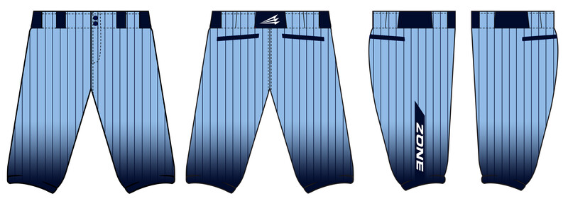 Zone Select Custom Knicker Baseball Pant #BP4B
