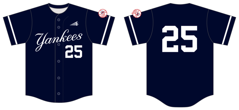 Enola Yankees Custom NanoDri Baseball Jersey #J2A