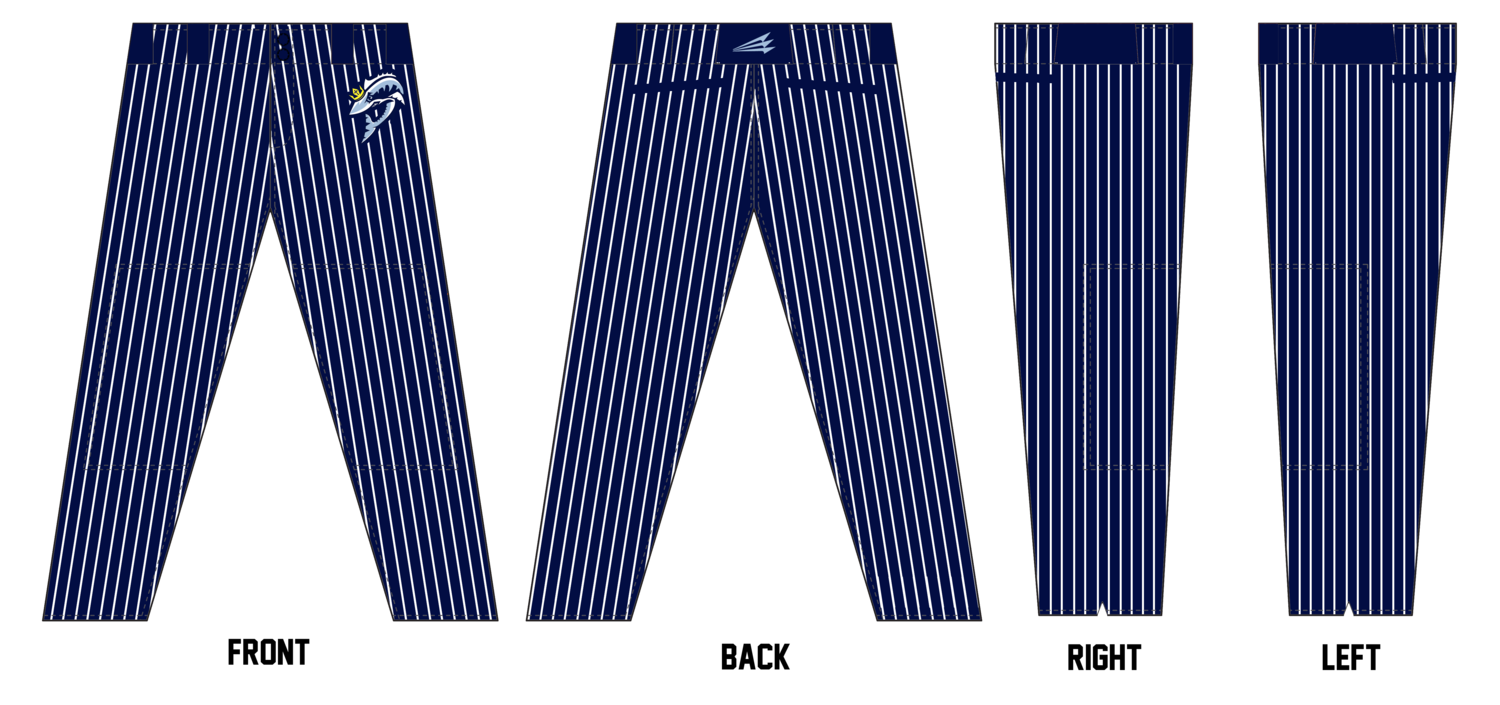 Kingfish Custom Long Relaxed Baseball Pant #BP4