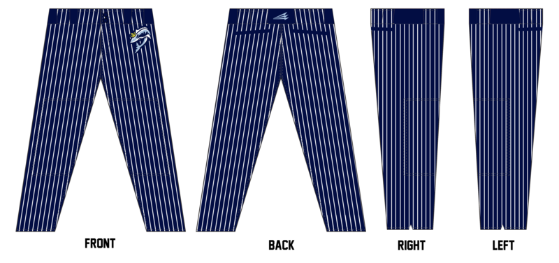 Kingfish Custom Long Relaxed Baseball Pant #BP4