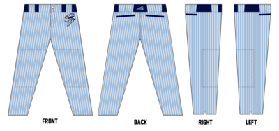 Kingfish Custom Long Relaxed Baseball Pant #BP3