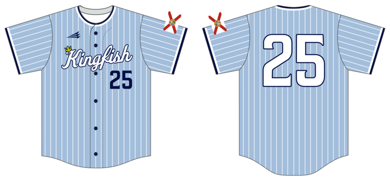Kingfish Custom HexaFlex Baseball Jersey #J2F