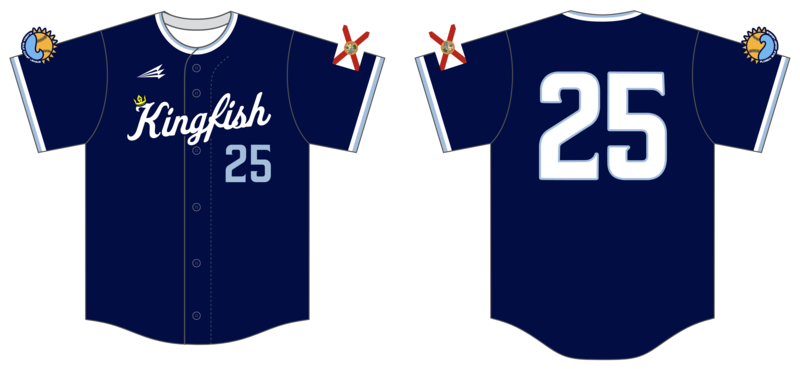 Kingfish Custom HexaFlex Baseball Jersey #J2H