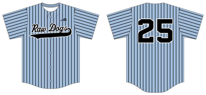 Raw Dogs (Lindeman) Custom Nanodri Baseball Jersey #J3