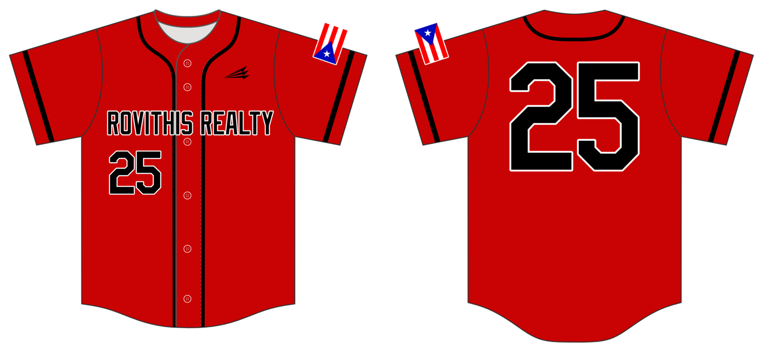 Rovithis Realty Custom HexaFlex Baseball Jersey #J3b