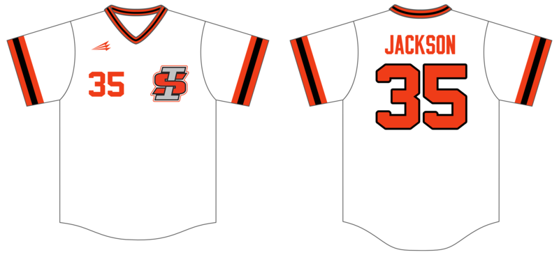 Indiana Smoke Custom NanoDri Baseball Jersey #J10B