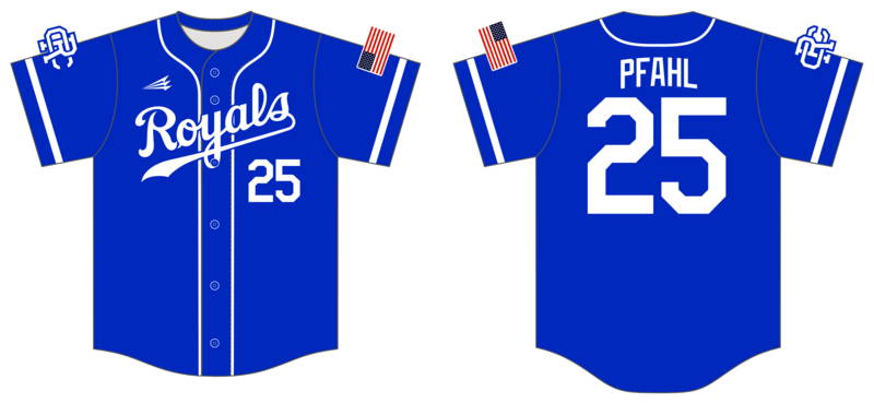 Carlisle Royals Custom NanoDri Baseball Jersey #J3B