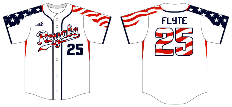 Carlisle Royals Custom NanoDri Baseball Jersey #J5