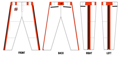 Indiana Smoke Custom Knicker Baseball Pant #BP9B