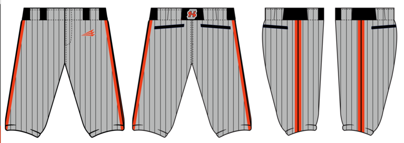 Indiana Smoke Custom Knicker Baseball Pant #BP9B