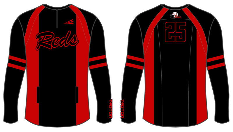 TopHand Reds Custom Longsleeve Cage Jacket #CC1B
