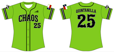 HTX Chaos Custom Hexaflex Softball Jersey #J3B