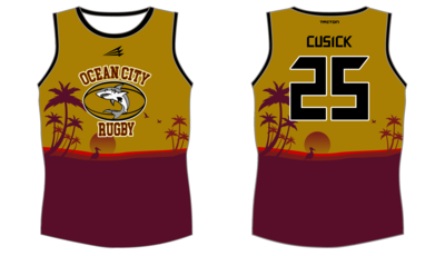 Ocean City Rugby Custom Singlet #SN2