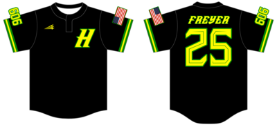 Kentucky Hustle Custom Hexaflex Baseball Jersey #J7A