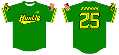 Kentucky Hustle Custom Hexaflex Baseball Jersey #J6A