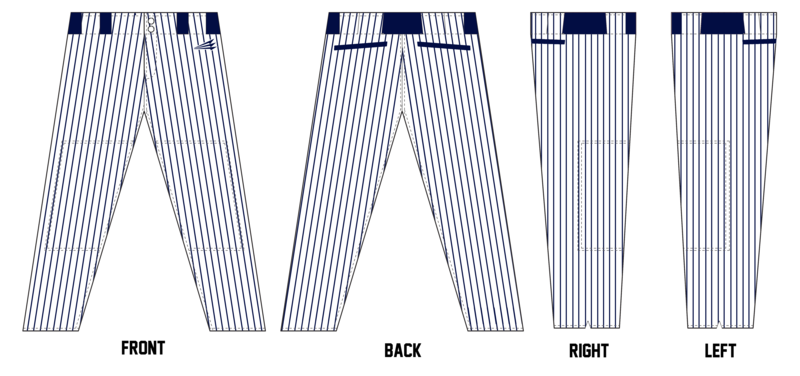 Prime Shockers Custom Long Relaxed Baseball Pant #BP2