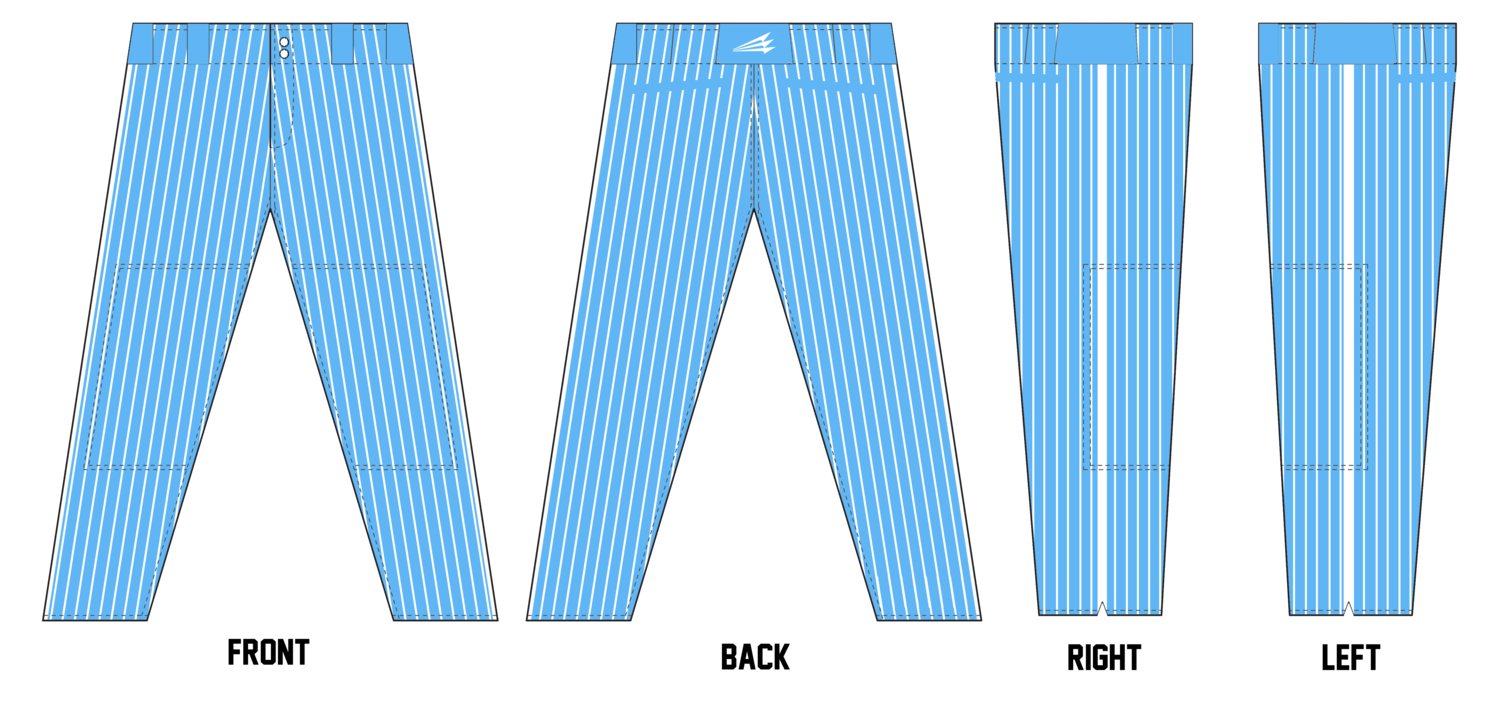 PTG Custom Long Relaxed Baseball Pant #BP1B