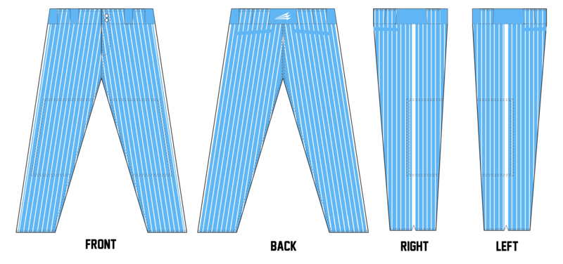 PTG Custom Long Relaxed Baseball Pant #BP1B