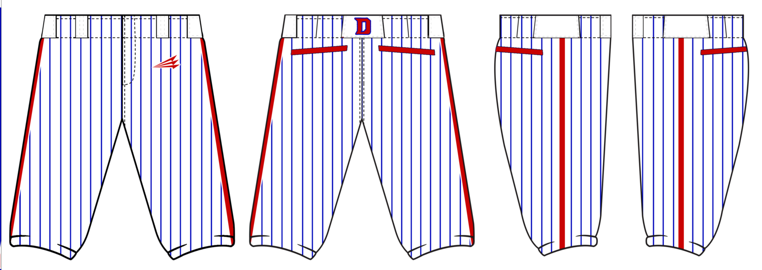 Indiana Dingers Custom Knicker Baseball Pant #BP3B