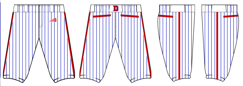 Indiana Dingers Custom Knicker Baseball Pant #BP3B