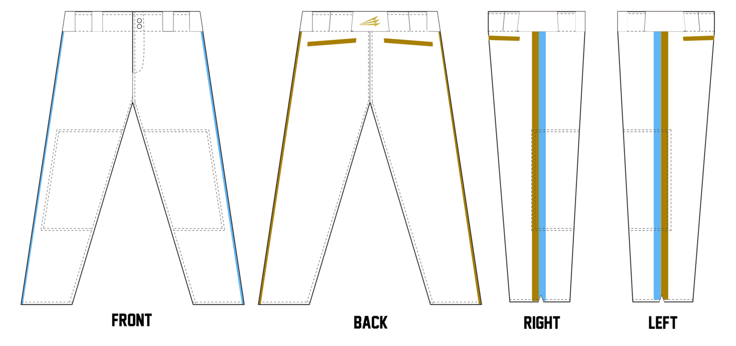 PTG Custom Long Relaxed Baseball Pant #BP2