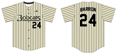 TCR Bobcats Custom NanoDri Baseball Jersey #J1B