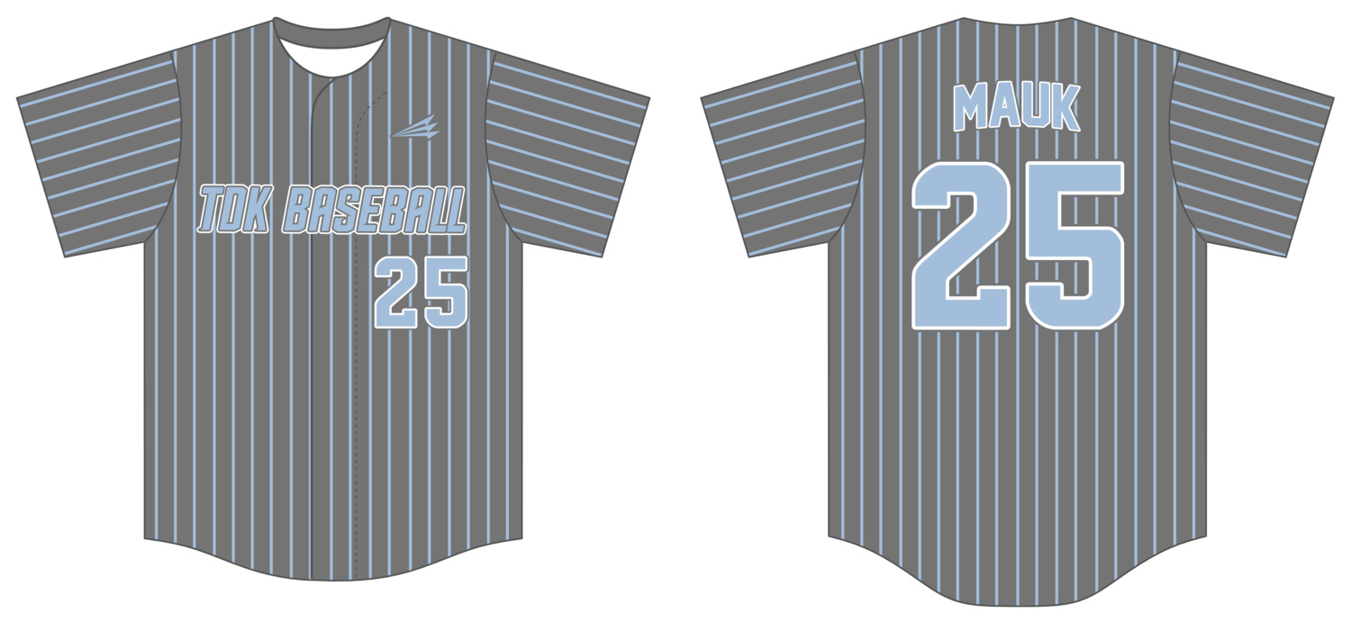 TDK Baseball Custom HexaFlex Baseball Jersey #J1b