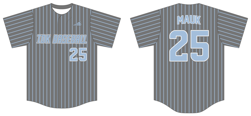 TDK Baseball Custom HexaFlex Baseball Jersey #J1b