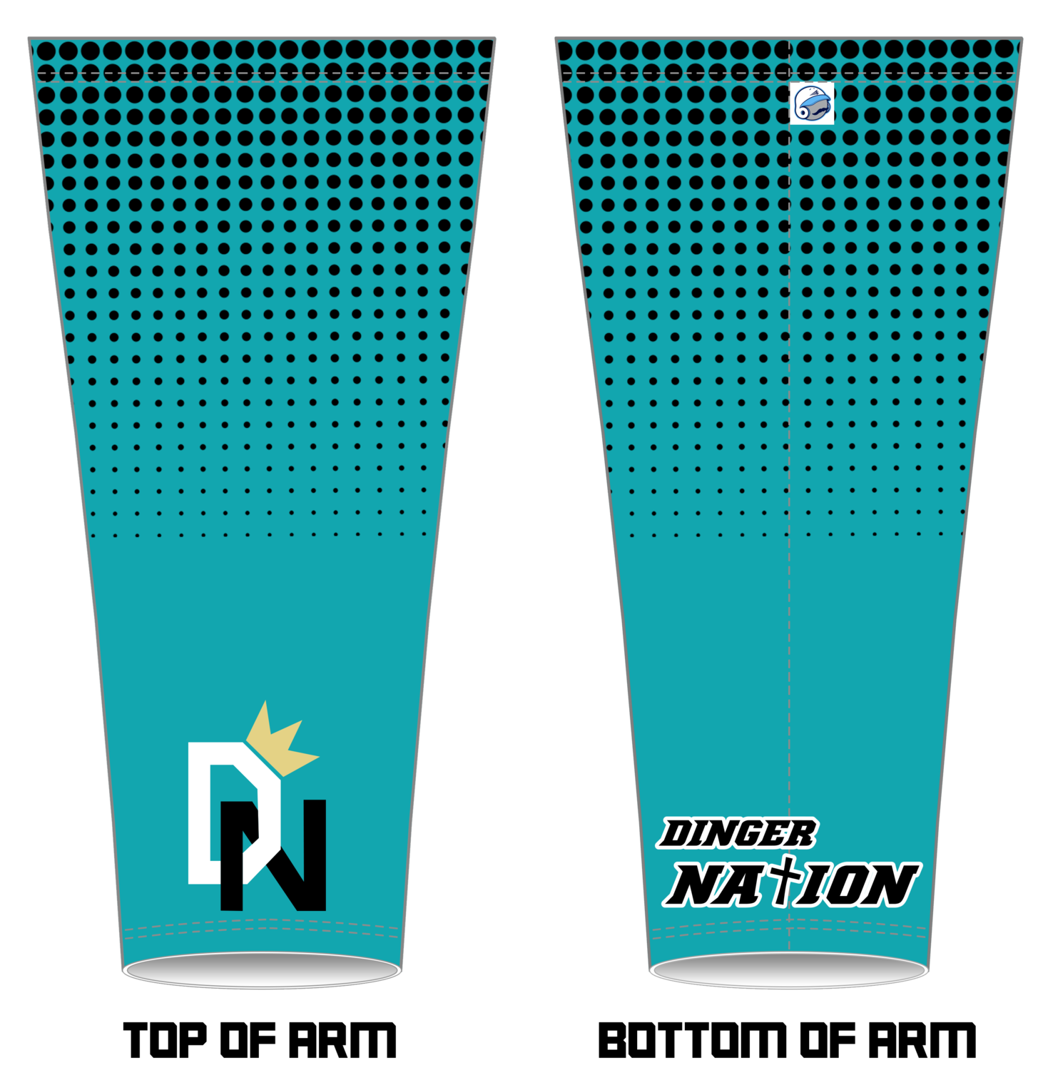 Dinger Nation (Beckman) Custom Arm Sleeve #AS2